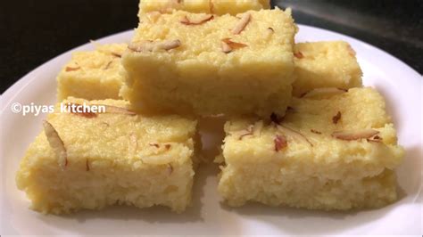 BURFI IN 10 MINUTES Milk Powder Burfi Recipe Milk Powder Barfi