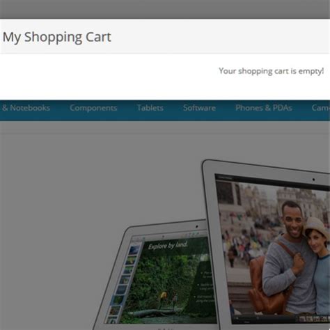 Opencart Popup Shopping Cart