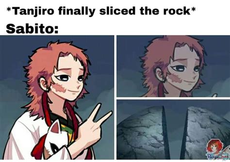 [Kimetsu no Yaiba] Great Sabito #meme #memes #funny #lol | Slayer meme ...