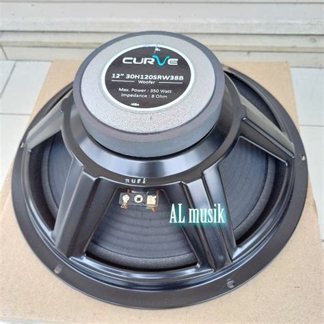 Jual SPEAKER WOOFER CURVE 12 INCH 30H120SRW38B ORIGINAL 350 WATT Di