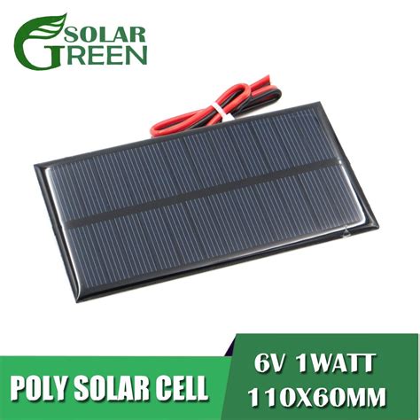 Ma V Watt Peque O Panel Solar De Silicio Policristalino Diy M Dulo