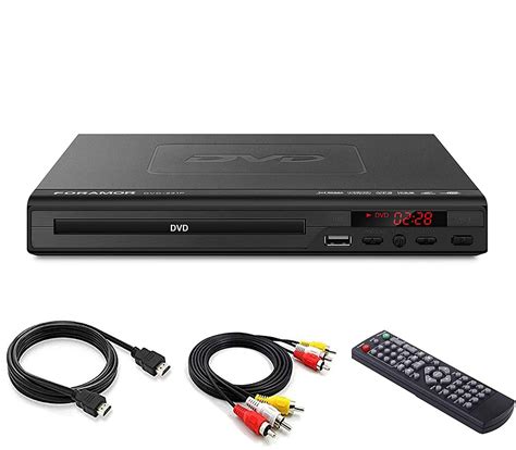 Foramor HDMI DVD Player for TV Support 1080P Full HD with HDMI Cable ...