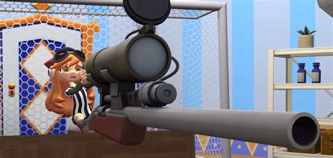 Referee Meggy With Giant Sniper Gun By Yusaku Ikeda On Deviantart