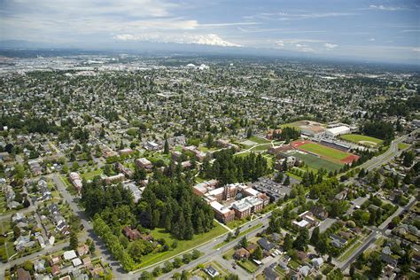 University Of Puget Sound Ups Tacoma Photograph By Andrew Buchananslp