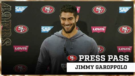 Jimmy Garoppolo Says Knee Feels Great Heading Into Week