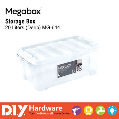 Megabox Storage Box 20 Litre Deep Mg 644 Shopee Philippines