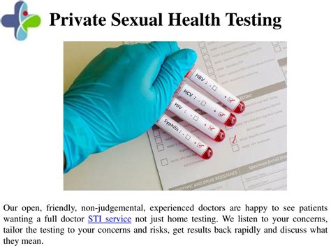 Ppt Private Sexual Health Testing Powerpoint Presentation Free Download Id 10268824