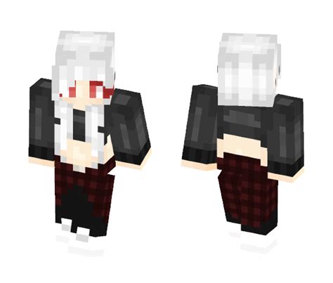 Download | White Hair Emo Minecraft Skin for Free. SuperMinecraftSkins