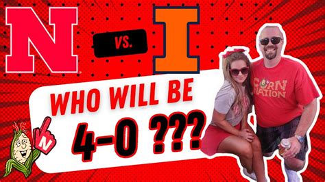 5 HEART NEBRASKA VS ILLINOIS WHO WILL BE 4 0 THIS FRIDAY NIGHT AT