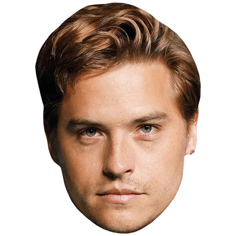 Dylan Sprouse Stubble Maske Aus Karton Celebrity Cutouts