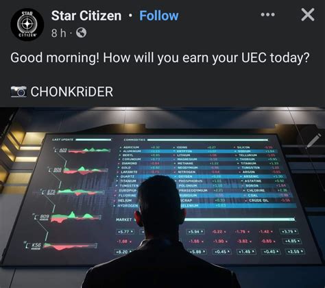 Star Citizen On Twitter X Good Morning How Will You Earn Your Uec