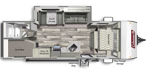 2023 Dutchmen Coleman Lantern LT Specs Floorplans