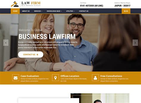 Top 5 Legal Website Templates For Indian Lawyers In 2024