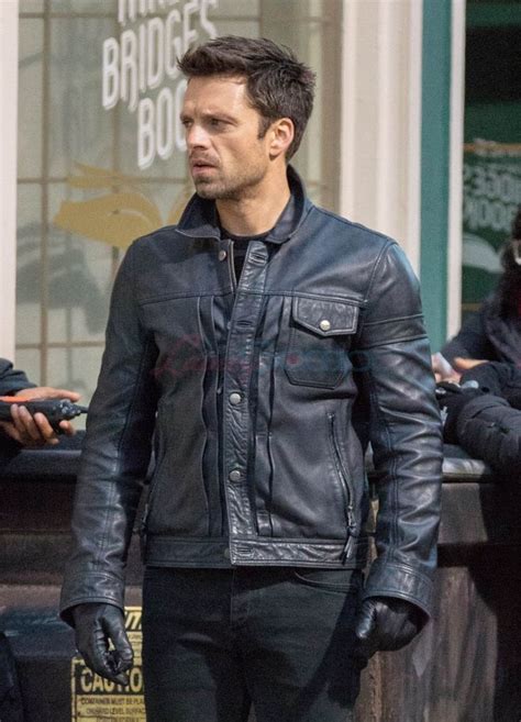 Sebastian Stan Is Still Hot On The Set Of The Falcon And The Winter