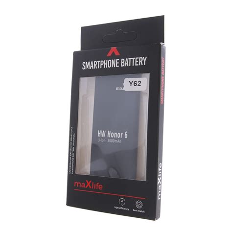 Bateria Maxlife Do Huawei Y62 Honor 6 Honor 5x Hb396481ebc 3000mah