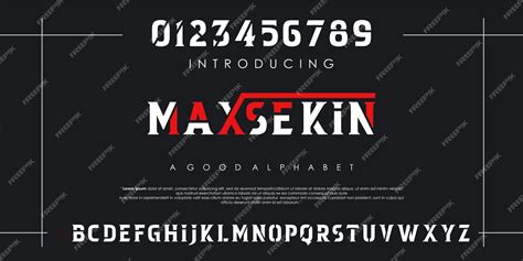 Premium Vector Sport Modern Alphabet Font Typography Urban Style