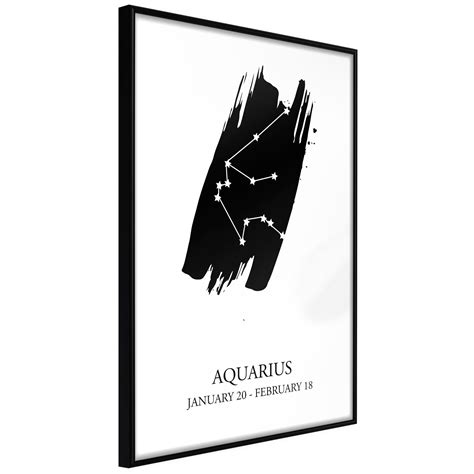 Poster Zodiac Aquarius I Bestellen Kunstloft