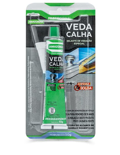 Adesivo Veda Calha 50g Amazonas Rede Construlider