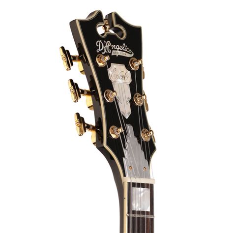 D Angelico Exsd Guitarra El Ctrica Cuerpo S Lido Negro Gear Music