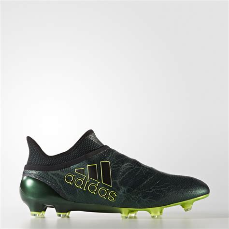 Adidas X 17 Purespeed FG Thunder Storm Metallic Green Core Black