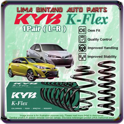 Pair Toyota Vios Ncp Yaris Nsp Coil Spring Standard Heavy