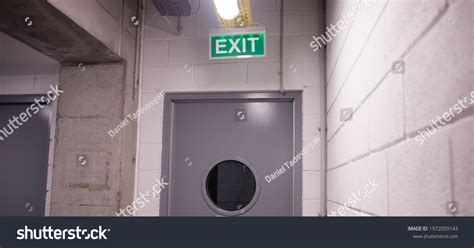 Emergency Exit Sign Door Stock Photo 1972059143 | Shutterstock