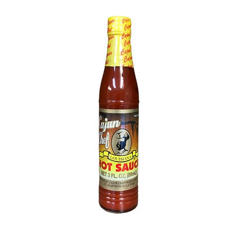 Cajun Chef Louisiana Hot Sauce 3 Oz 2801