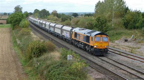 66726 Elford Staffordshire GB Railfreight Class 66 Loco Flickr