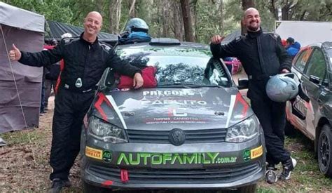 Quinto puesto para Wálter Candiotto en el Rally Cordobés