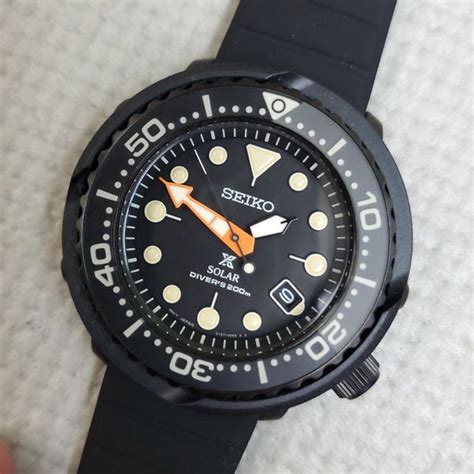 Wts Seiko Sne577 Limited Edition Ninja Solar Tuna Lnib Watchcharts