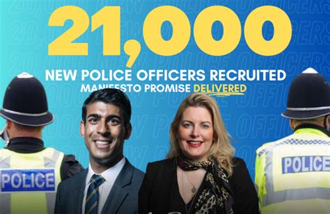 Government exceeds 20,000 new police officers pledge | Mims Davies