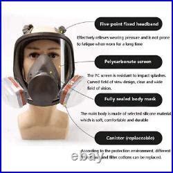 Gas Mask Respirator Full Face Gas Mask Facepiece Respirator Painting