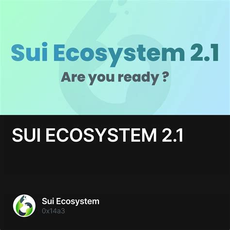 SUI ECOSYSTEM 2.1 - Collection | OpenSea