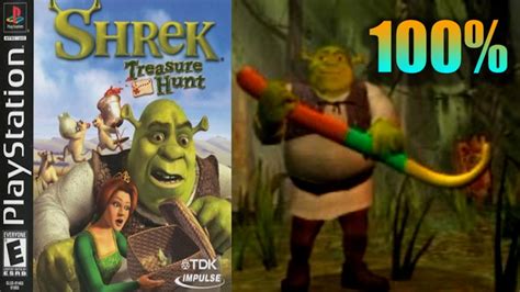 Shrek Treasure Hunt 23 100 PS1 Longplay YouTube