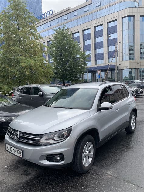 Сайлентблоки передних рычагов — Volkswagen Tiguan (1G), 2 л, 2012 года ...