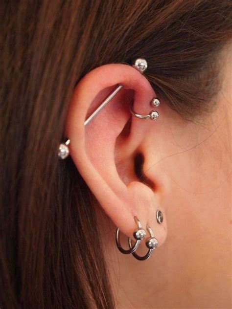 53 Ear Piercings Ideas That Are Trending Right Now 2020 Earings Piercings Cool Ear