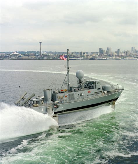 Aerial Starboard Quarter View Of The Pegasus Class Patrol Hydrofoil