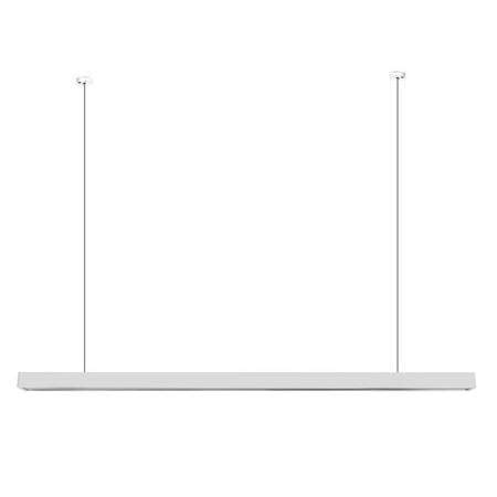 Lampa LED Liniowa Biurowa Wisząca 120cm 40W Biała 1048 Cena Opinie