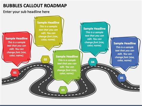 Bubbles Callout Roadmap Presentation