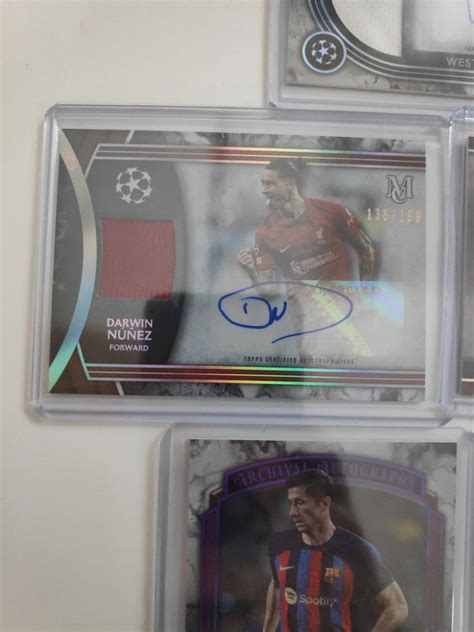 Topps Museum Soccer Cards Authentic Autograph Signature Player Worn