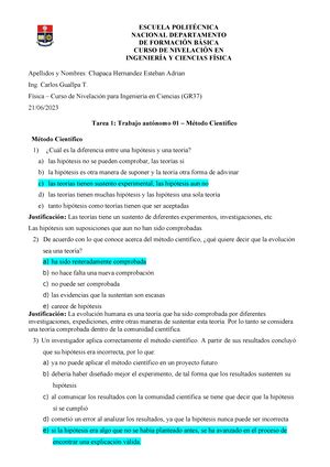 Hoja De Trabajo Lanzamiento De Proyectiles Problemas Resueltos En