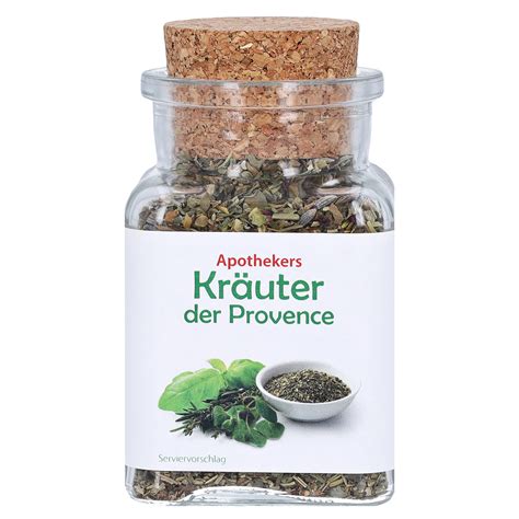 Apothekers Kr Uter Der Provence Glas Gramm Medpex