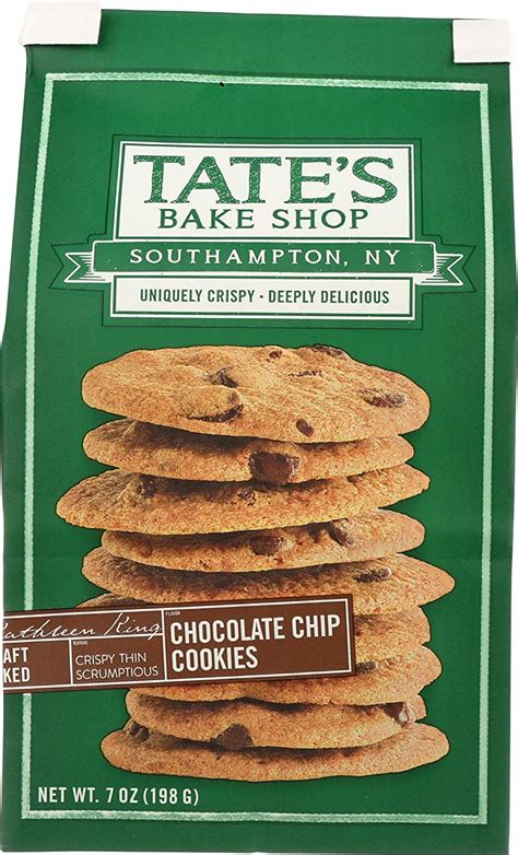 Tates Bake Shop All Natural Chocolate Chip Cookies 7 Oz Walmart