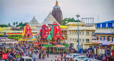 Lord Jagannaths Return Car Festival Held In Puri Amid Tight Security