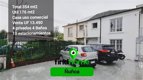 CASA uso comercial VENTA Ñuñoa YouTube