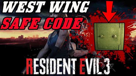 Resident Evil Remake How To Open West Office Safe Guide Safe