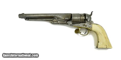 Colt Factory Engraved Model 1860 Army Revolver C12974