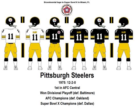 Bill's Update Blog: 1970-79 Pittsburgh Steelers