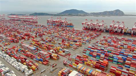 Shanghai Port Remains World S Busiest Container Port In Cgtn