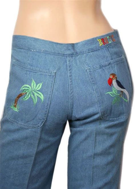 Brutus Jeans Mine Weren T Exactly Like This But I Loved The Embroidered Panel On The Back😍